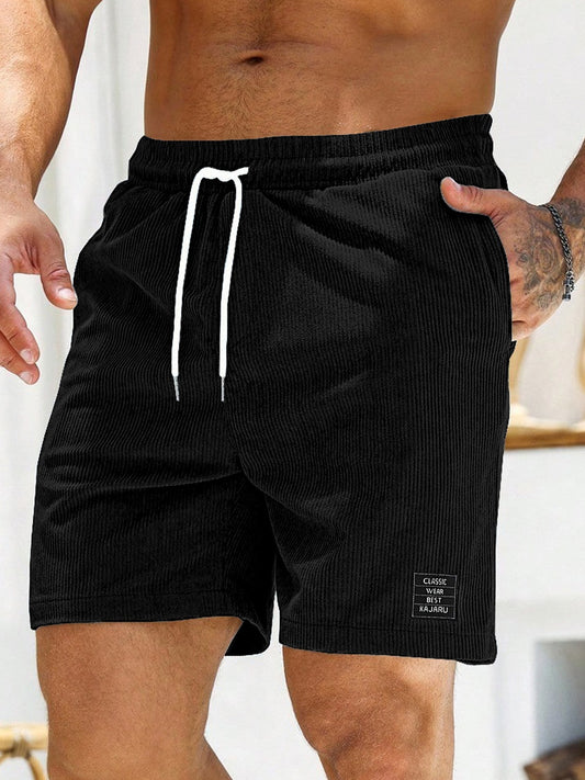 Men's Premium Ribbed Lounge Shorts