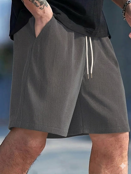 Men's Premium Ribbed Comfort Shorts